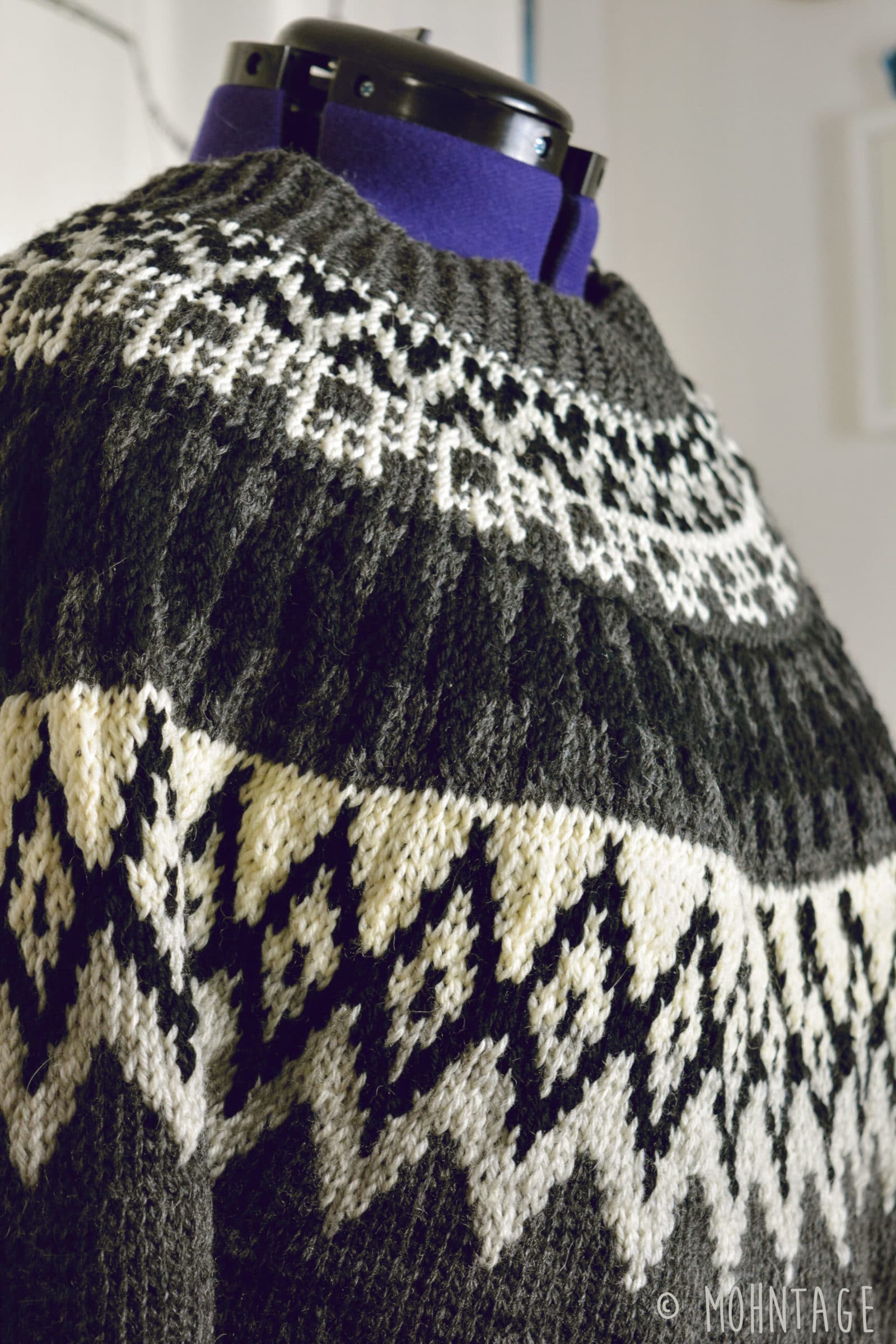 Seid Ihr reif für die Insel? …Mein Fair Isle Oversize Pullover