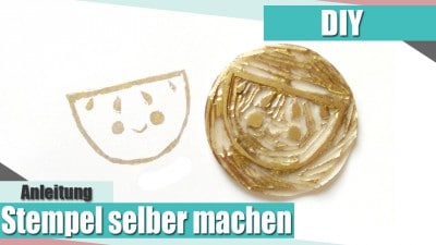 Stempel aus Linol schnitzen