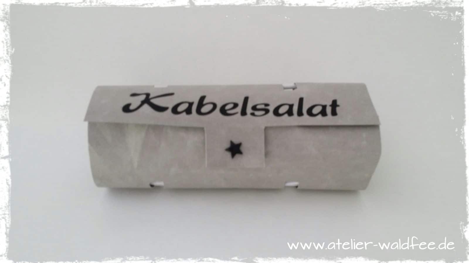 Tasche „Kabelsalat“