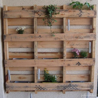 Upcycling: Kräuterbeet für den Balkon