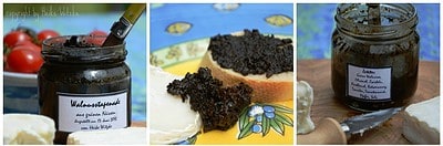 Walnuss-Tapenade aus grünen Nüssen
