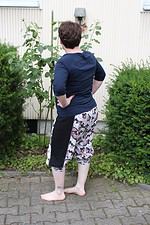 Sarihose mit langen Bündchen