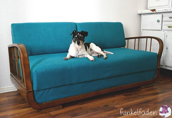 Aus einem Vintagesofa wird ein Traumsofa