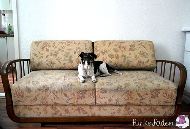 Aus einem Vintagesofa wird ein Traumsofa
