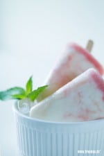 Wassermelone Joghurt Eis