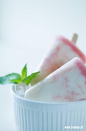 Wassermelone Joghurt Eis