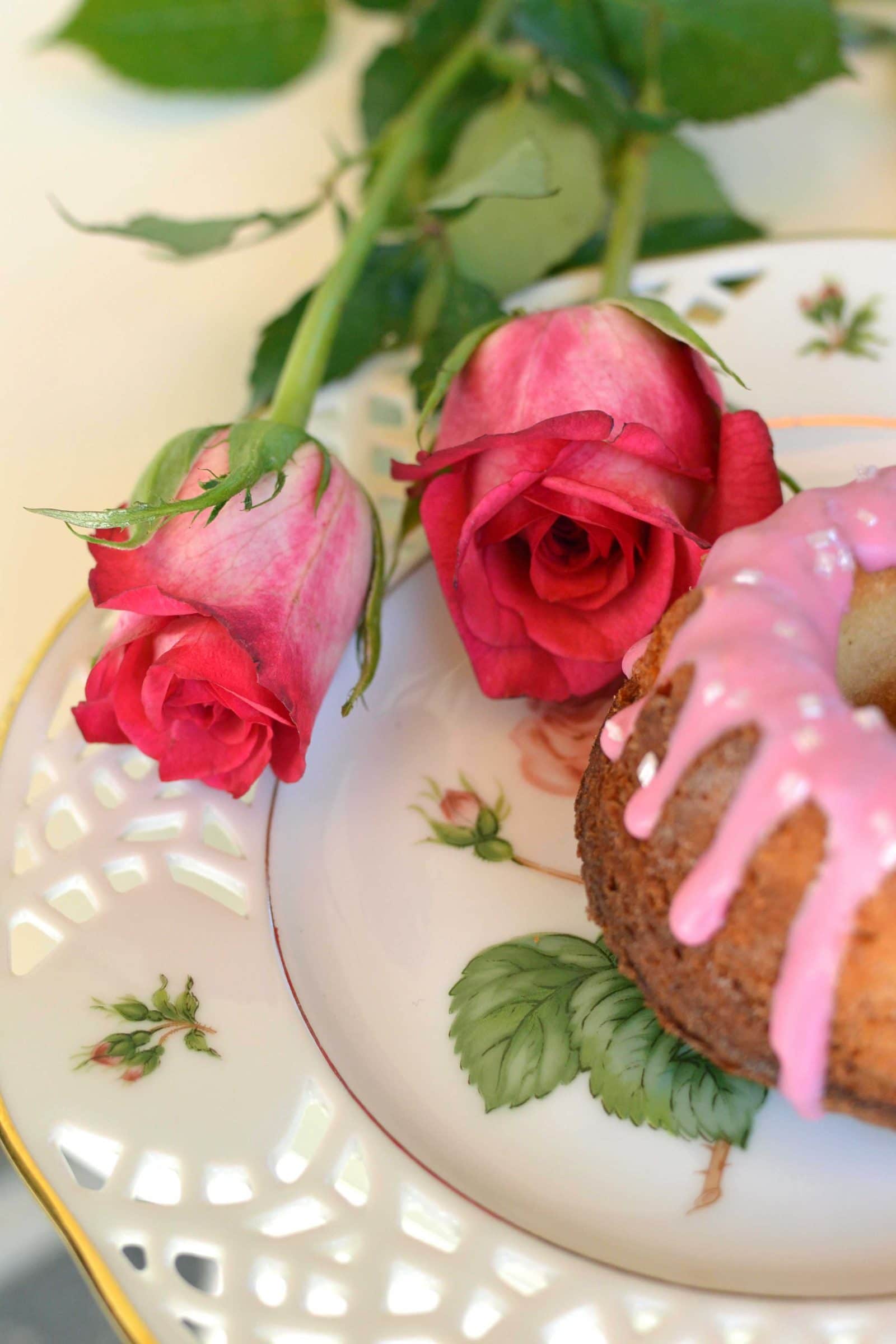 {Rezept} Kleine feine rosa Küchlein