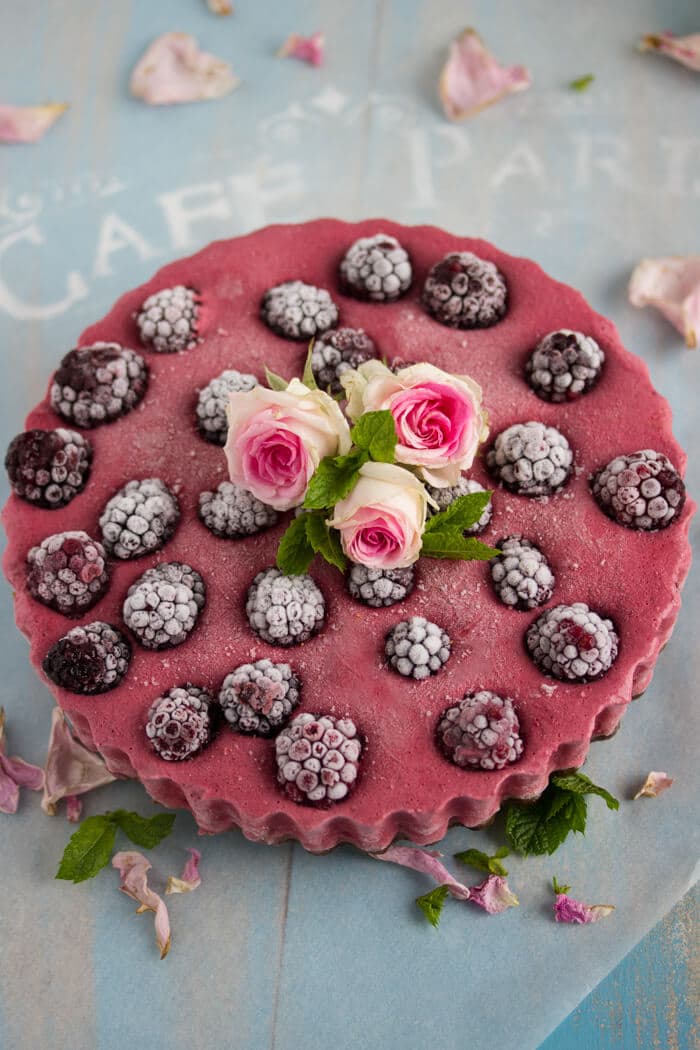 „Brombeer Eis Törtchen!&amp;quot;