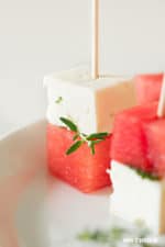 Wassermelone Feta Happen