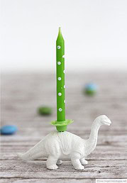 Dino-Kerzen