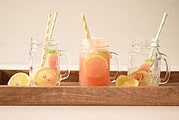DIY Zitronen-Wassermelonen Limonade