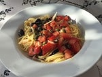 Erfrischende Spaghetti