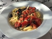Erfrischende Spaghetti