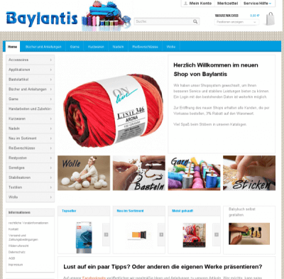 Baylantis - Alles für Hobby und Handarbeiten
