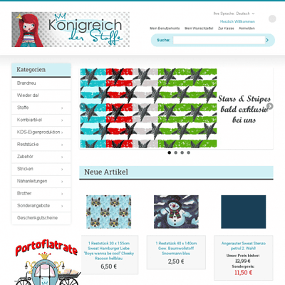 Königreich der Stoffe - online kaufen