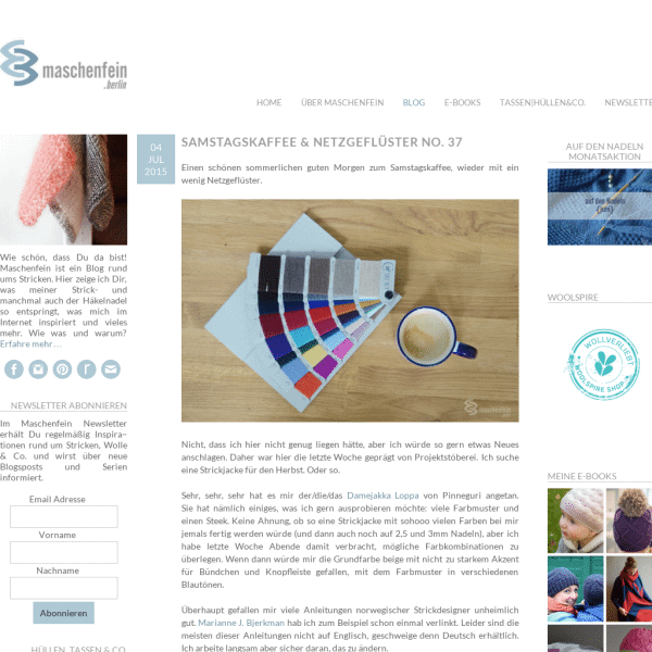 Blog – Maschenfein Berlin :: Strickblog