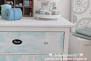 IKEA-Kommode im Shabby Stil
