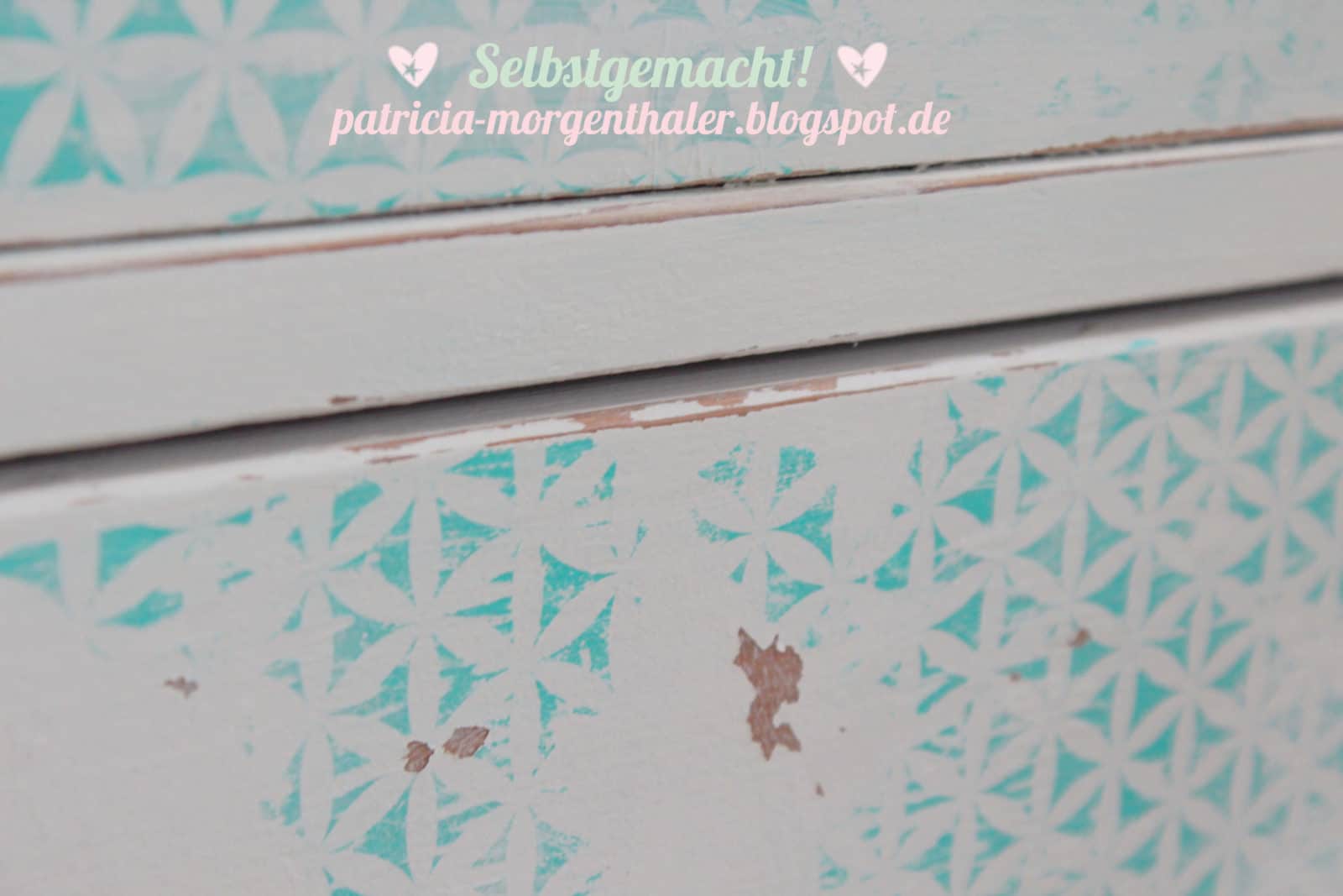 IKEA-Kommode im Shabby Stil