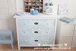 IKEA-Kommode im Shabby Stil