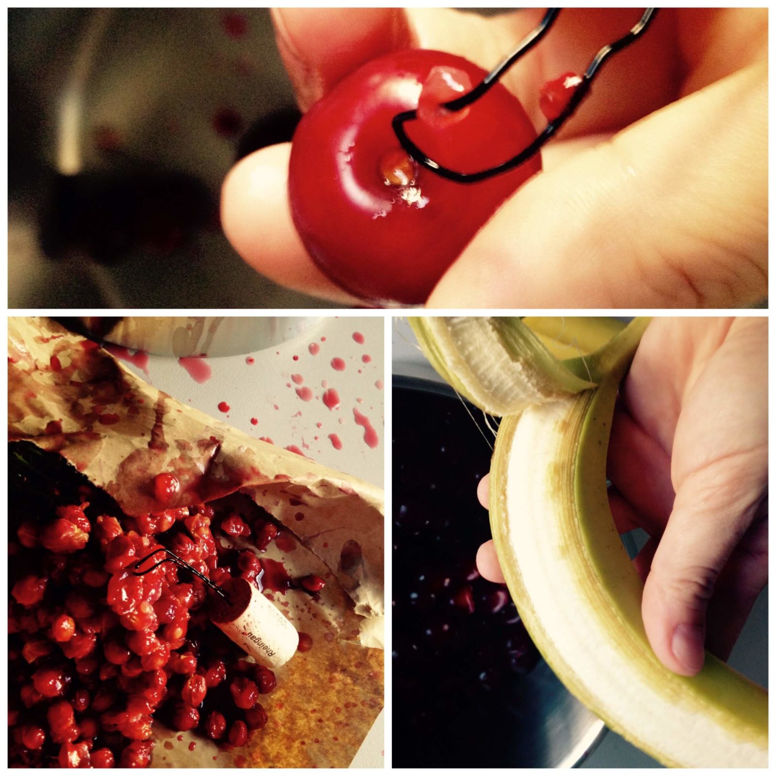 KiBa oder BaKi? Sauerkirsch-Bananen-Marmelade