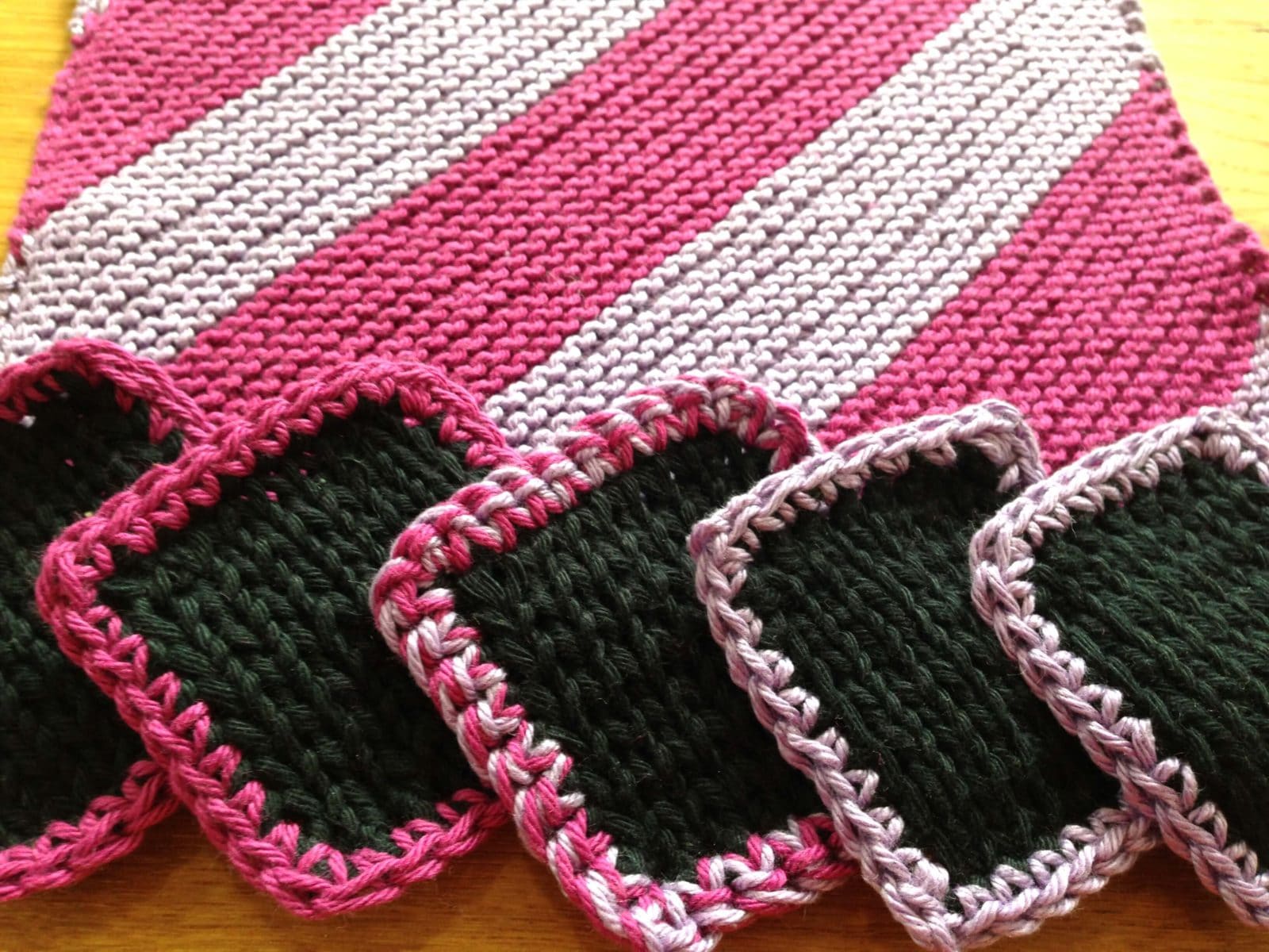Abschminkpads und Waschlappen stricken