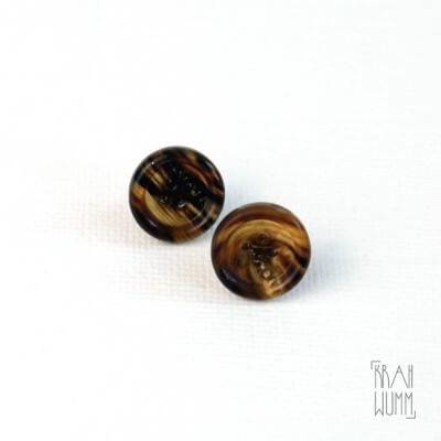 Retro Ohrringe Knopfstecker Retro Ohrringe Knopfstecker