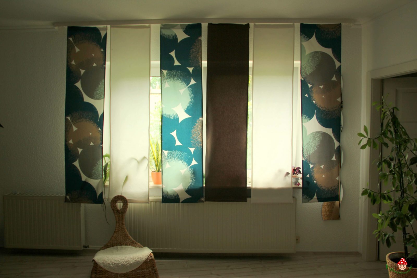 DIY Schiebevorhänge