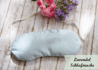 Lavendel Schlafmaske DIY