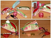 Mäppchen Andre und Taschenbaumler Karina