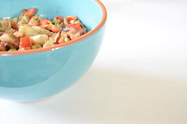 Maultaschensalat: Perfekt für eine Grillparty