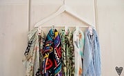 Mini Garderobe für Gürtel und Tücher aus SnapPap / Video Anleitung