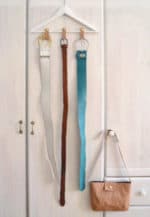 Mini Garderobe für Gürtel und Tücher aus SnapPap / Video Anleitung