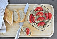 Rumänischer Auberginensalat