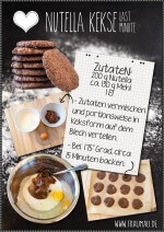 Nutella Kekse Super Schnell & Easy