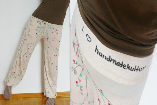 Sarihose "I love handmadekultur"