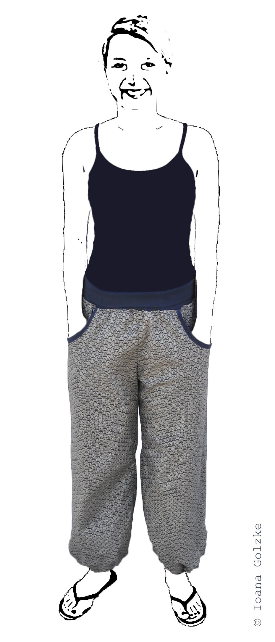 Sarihose hoch zwei