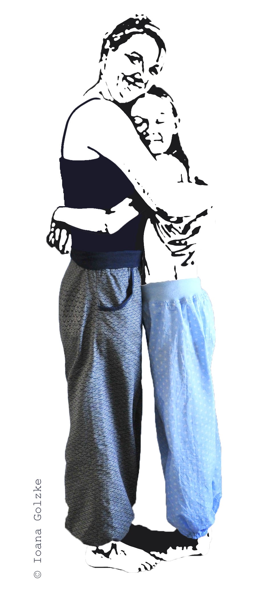Sarihose hoch zwei