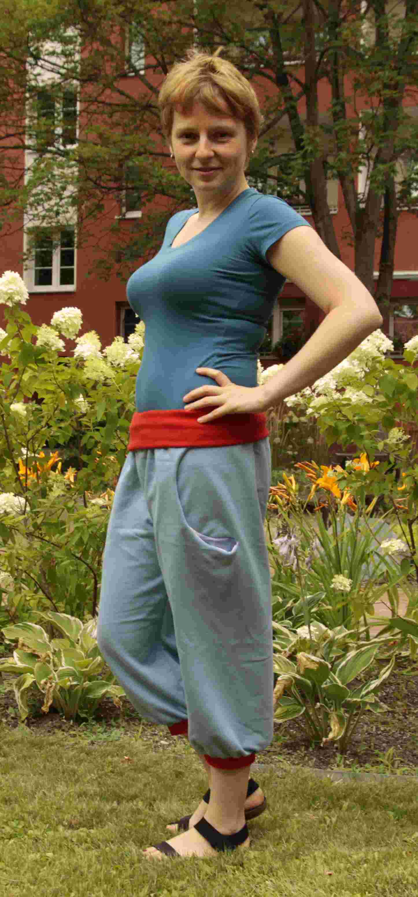 3/4 Sarihose