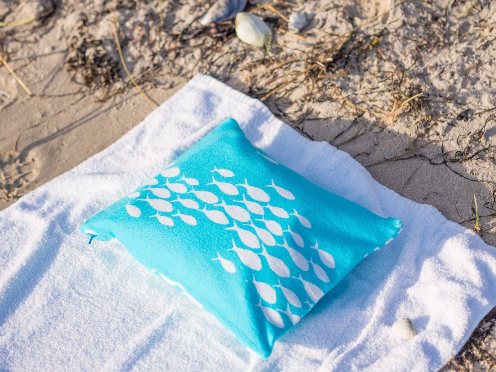 Sommernähen: Strandkissen-Badetasche