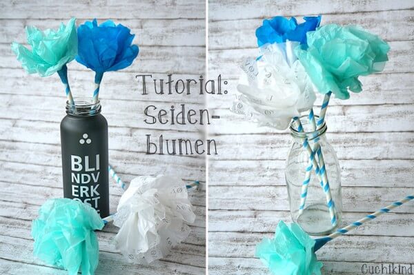 Tutorial: Seidenblumen basteln