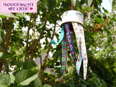 Windspiel für den Garten basteln