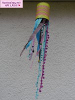 Windspiel für den Garten basteln