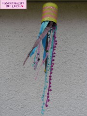 Windspiel für den Garten basteln