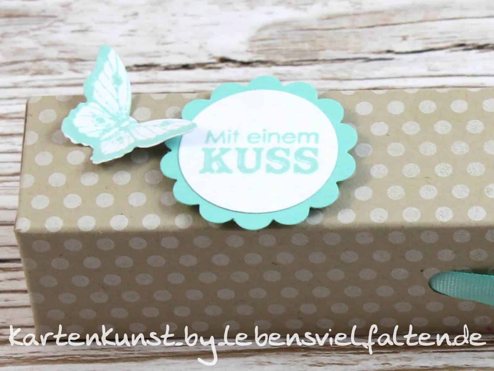 Lippenstift – Ziehverpackung /Box – tolles, kleines Geschenk für die Frau