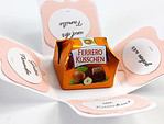 Mini-Explosion Box für Ferrero Küsschen