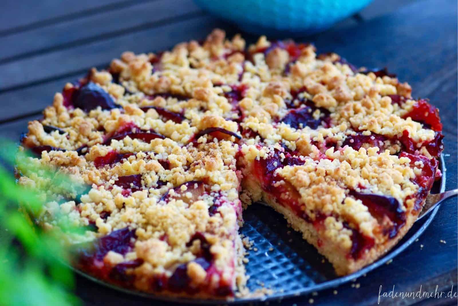 Lust auf Pflaumenkuchen?