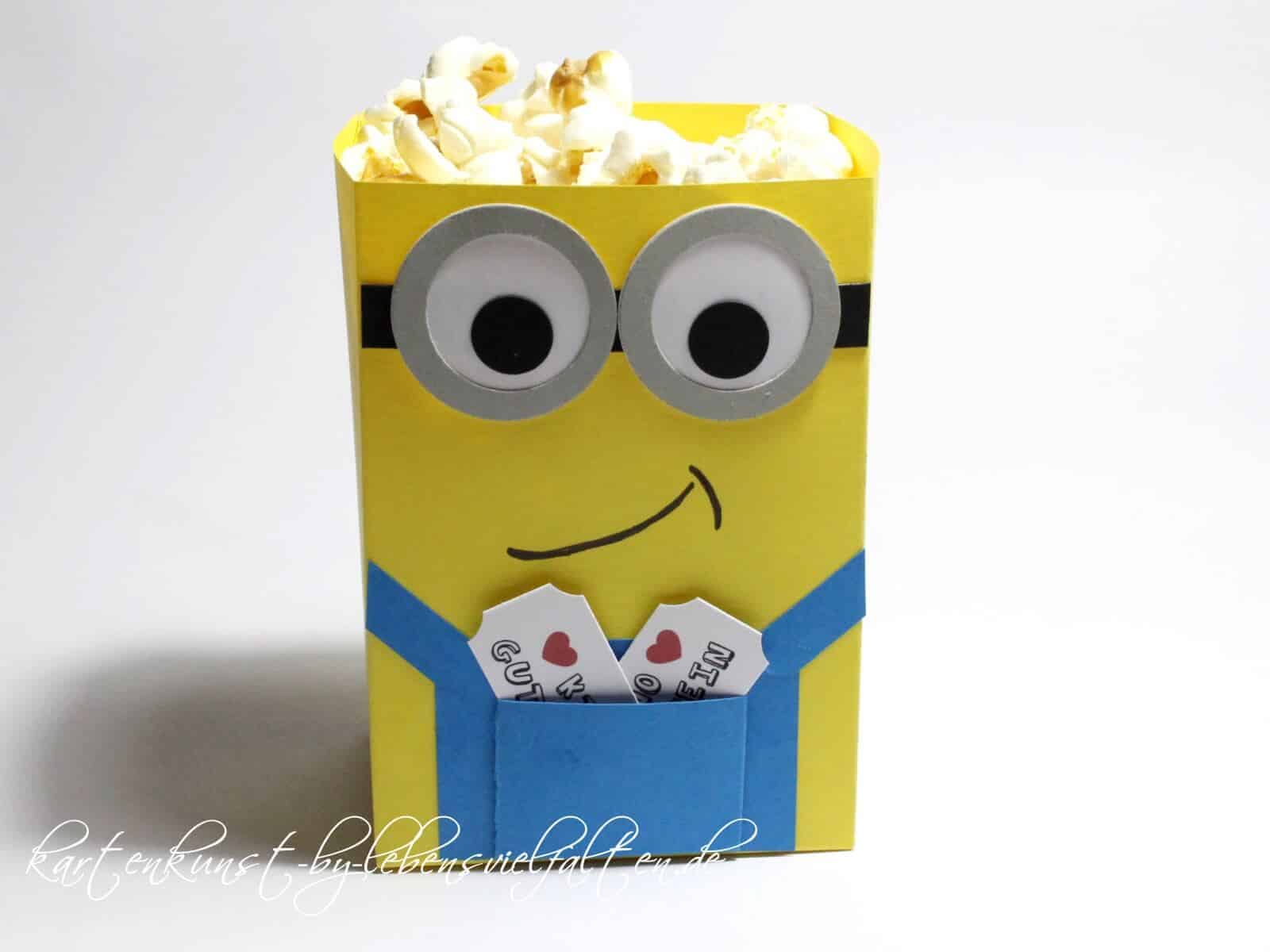 Minions – Popcon – Tüte mit Kino-Gutscheinen