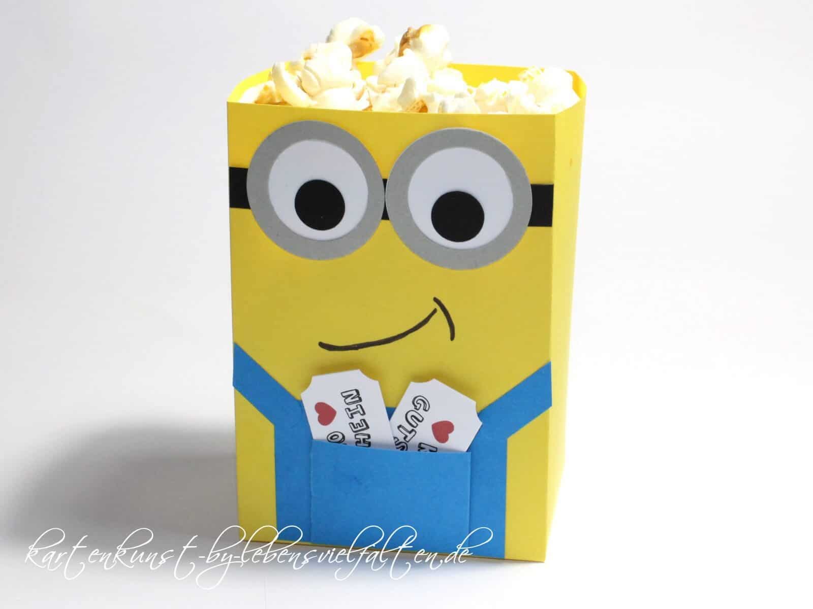 Minions – Popcon – Tüte mit Kino-Gutscheinen
