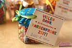 Abschiedsgeschenk "Farbenfrohe Zeit" (Kostenlose Bastelanleitung und Druckvorlage)