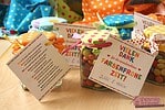 Abschiedsgeschenk „Farbenfrohe Zeit“ (Kostenlose Bastelanleitung und Druckvorlage)